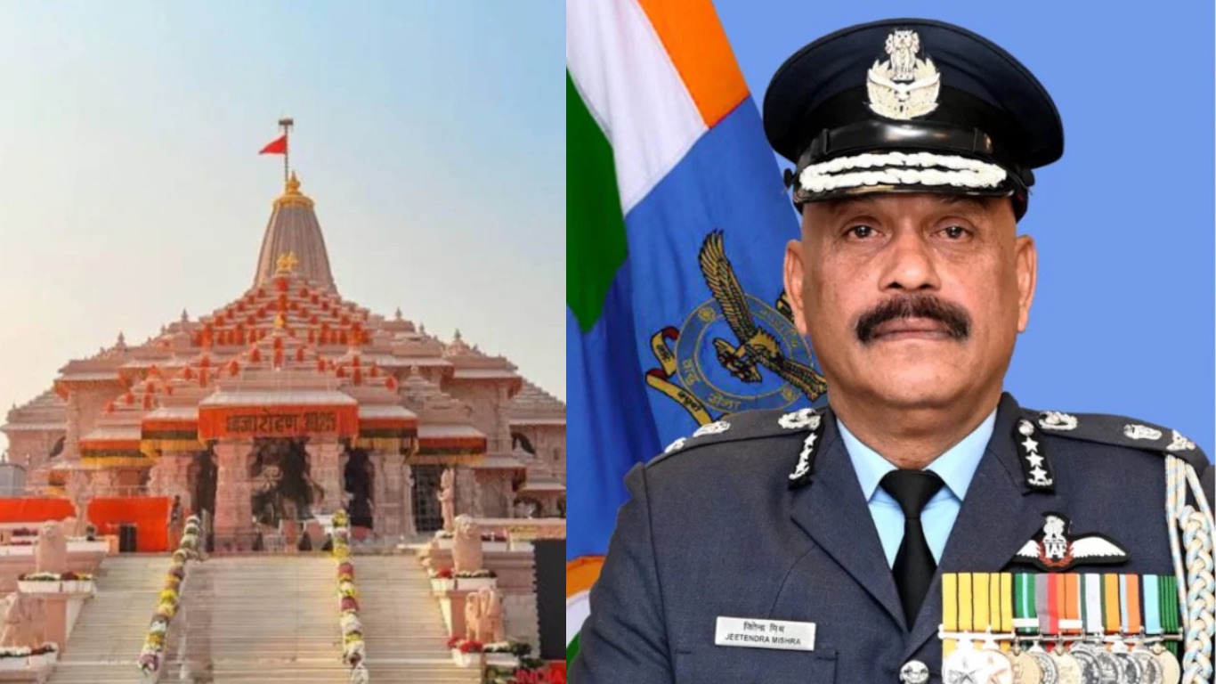 Ram Temple Trust Appoints First-Ever CEO: Retired Air Marshal Jeetendra Mishra Selected for Top Post