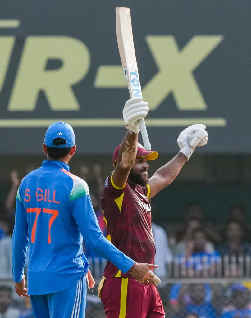 West Indies Score 400 for the First Time in ODIs, Set India a Mammoth 406-Run Target