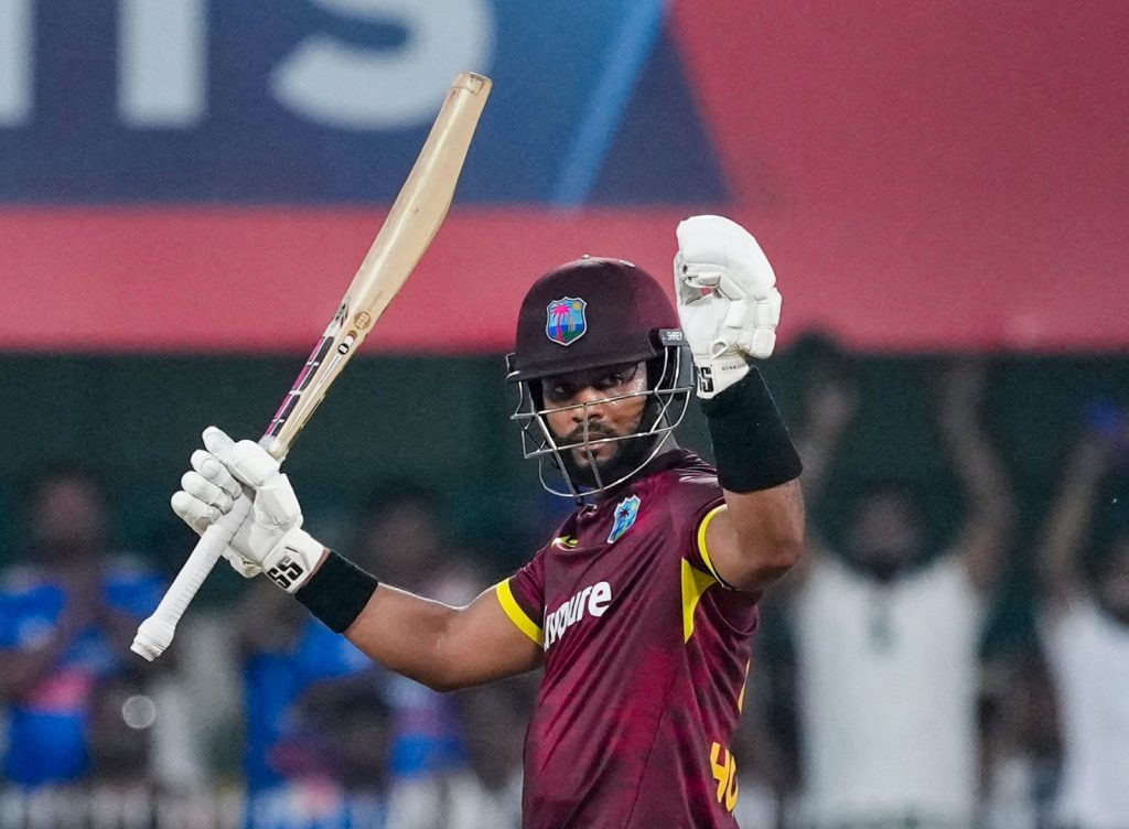 West Indies Score 400 for the First Time in ODIs, Set India a Mammoth 406-Run Target