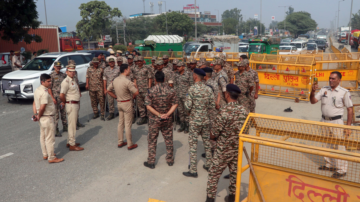 Delhi CJP Protest: Spike Strips, Mass Detentions And Metro Closures