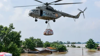 Relief From The Sky Turns Tragic: Bihar Man Dies During Helicopter Airdrop