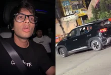 Sourav Joshi Haldwani Car Chase: YouTuber Alleges Abuse, Men Flee Leaving Car Behind