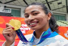 Birthday Girl Lovlina Turns Golden Girl: Rival Lifts Indian Boxer Parveen in Celebration!