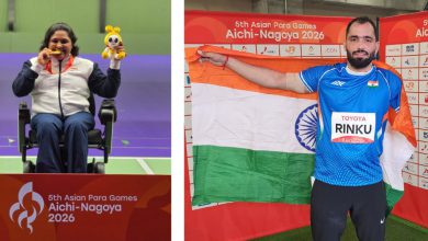 India Make a Flying Start at Asian Para Games 2026, Win 11 Medals on Day 1