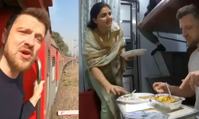 Dutch YouTuber’s First AC Train Journey: 26 Hours From Mumbai To Amritsar