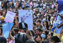 Modi Slogan Sparks Clash At Delhi Protest