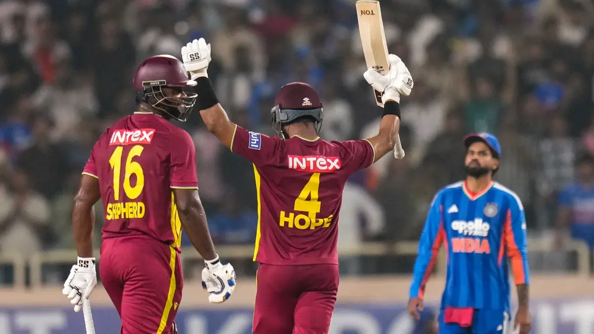 West Indies Script Record Chase To Beat India As Shai Hope Smashes Match-Winning Century