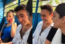 Imran Khan, Lekha Washington Detained In Mumbai Protest