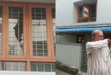 Bottles Hurled At Bikash Bhattacharya’s Home