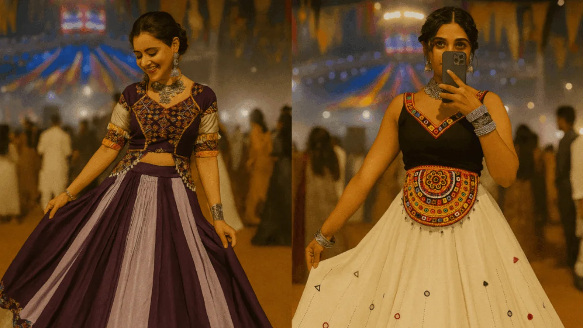 Navratri 2026: From Traditional Chaniya Cholis To Modern Mirror Work Glam