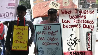 Hyderabad Protest: CEC Gyanesh Kumar’s Resignation, SIR Scrapping Among Key Demands