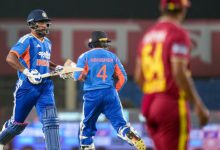 Samson, Kishan, Shreyas and Tilak Unleash a Batting Blitz as India Set West Indies a 250-Run Target