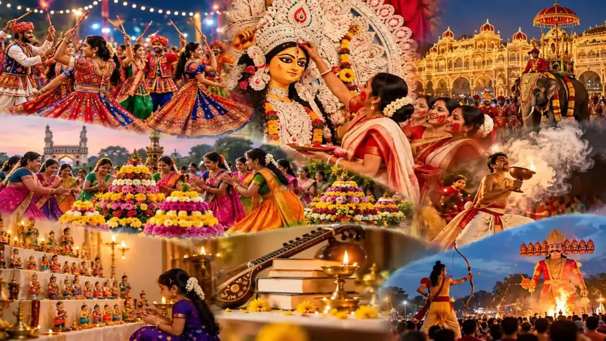 One Festival, Many Colours: From Gujarat’s Garba To Bengal’s Dhunuchi Dance, How India Celebrates Navratri