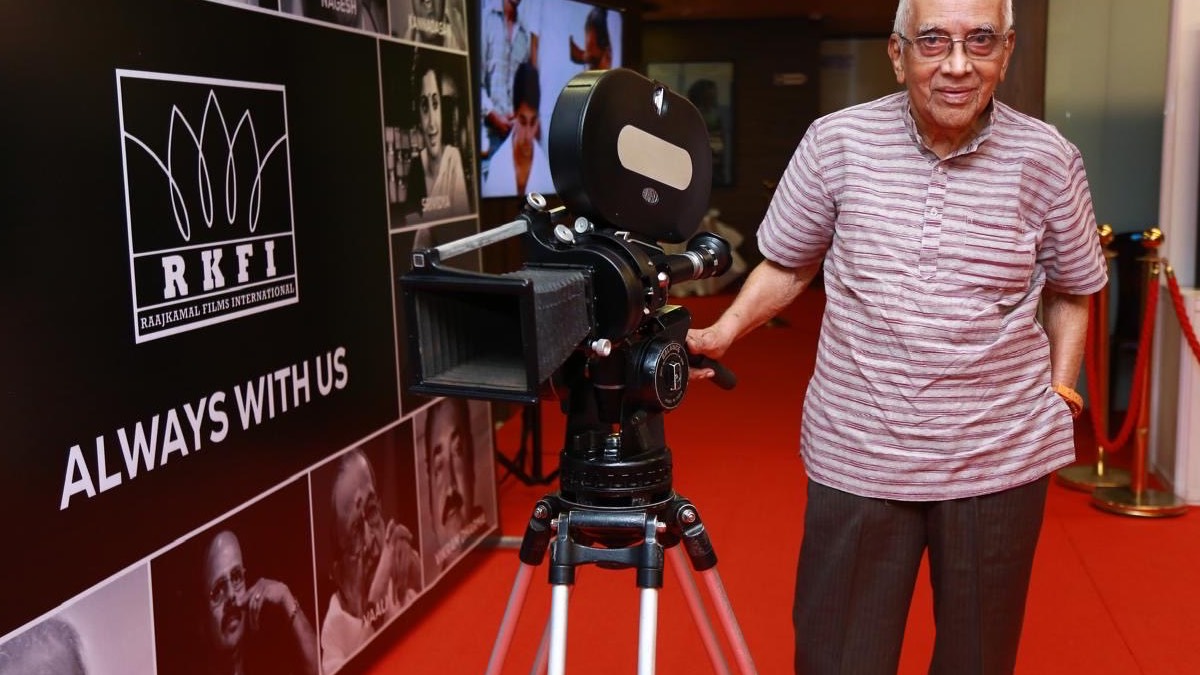 Veteran filmmaker Singeetham Srinivasa Rao, director of Pushpaka Vimanam and Mayuri, who died at 94