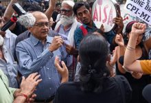 Delhi Police detain protesters at Jantar Mantar during SIR protest against the Election Commission